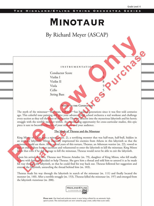 Minotaur | 小雅音樂 Hsiaoya Music