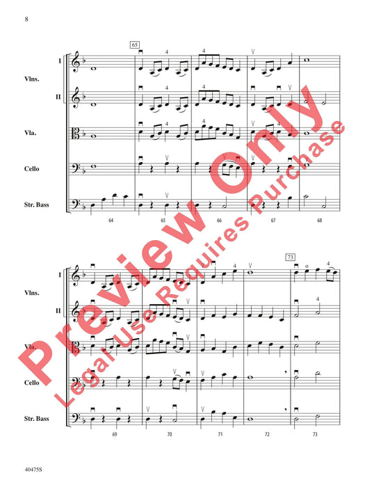 Dove's Vagary Adapted from John Playford's The Dancing Master, 1651 總譜 | 小雅音樂 Hsiaoya Music