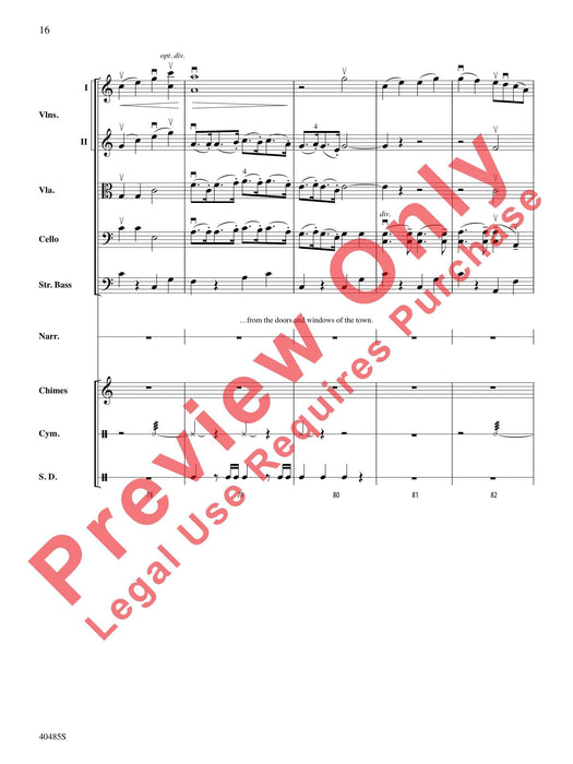 Lincoln at Gettysburg For String Orchestra, Percussion and Narrator 弦樂團擊樂器 總譜 | 小雅音樂 Hsiaoya Music