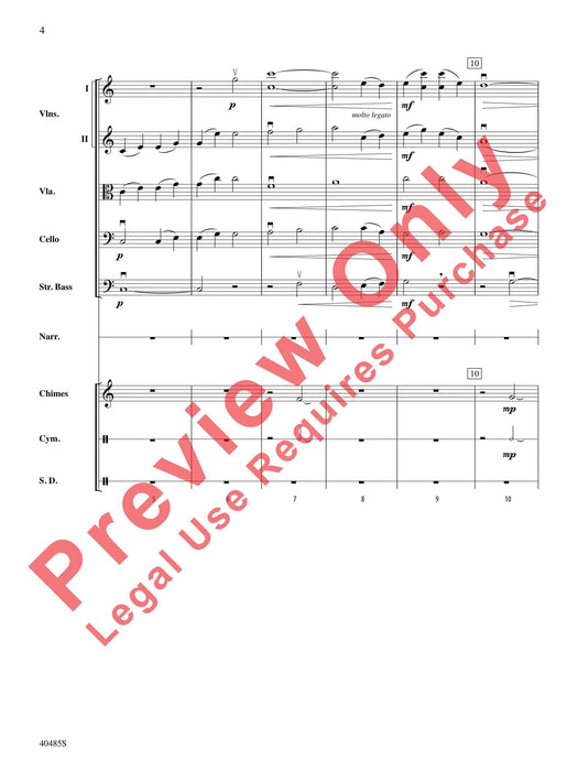 Lincoln at Gettysburg For String Orchestra, Percussion and Narrator 弦樂團擊樂器 總譜 | 小雅音樂 Hsiaoya Music