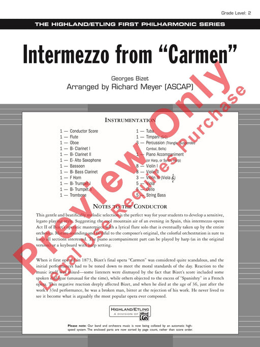 Intermezzo from Carmen 比才 間奏曲 卡門 | 小雅音樂 Hsiaoya Music
