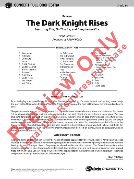 Batman: The Dark Knight Rises Featuring: Rise / On Thin Ice / Imagine the Fire | 小雅音樂 Hsiaoya Music