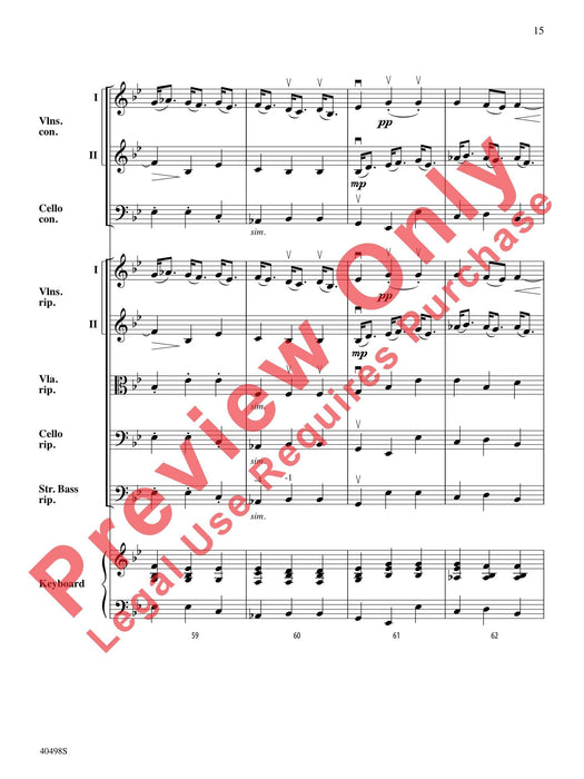 Musette from Concerto Grosso No. 6 Op. 6, No. 6 韓德爾 大協奏曲 總譜 | 小雅音樂 Hsiaoya Music