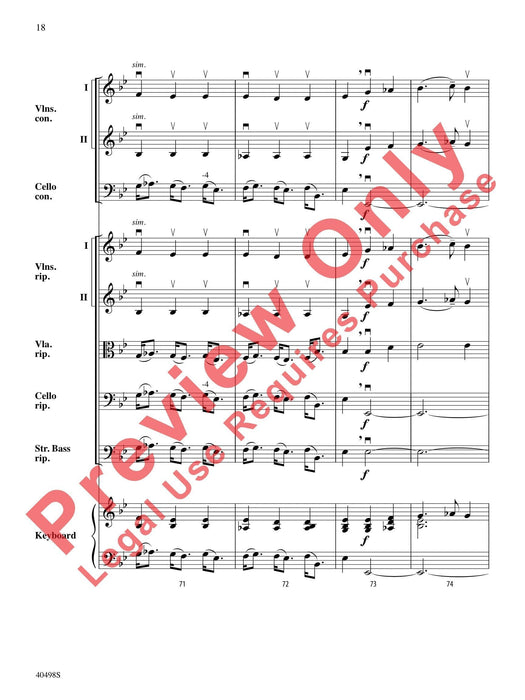 Musette from Concerto Grosso No. 6 Op. 6, No. 6 韓德爾 大協奏曲 總譜 | 小雅音樂 Hsiaoya Music