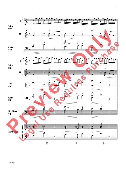 Musette from Concerto Grosso No. 6 Op. 6, No. 6 韓德爾 大協奏曲 總譜 | 小雅音樂 Hsiaoya Music