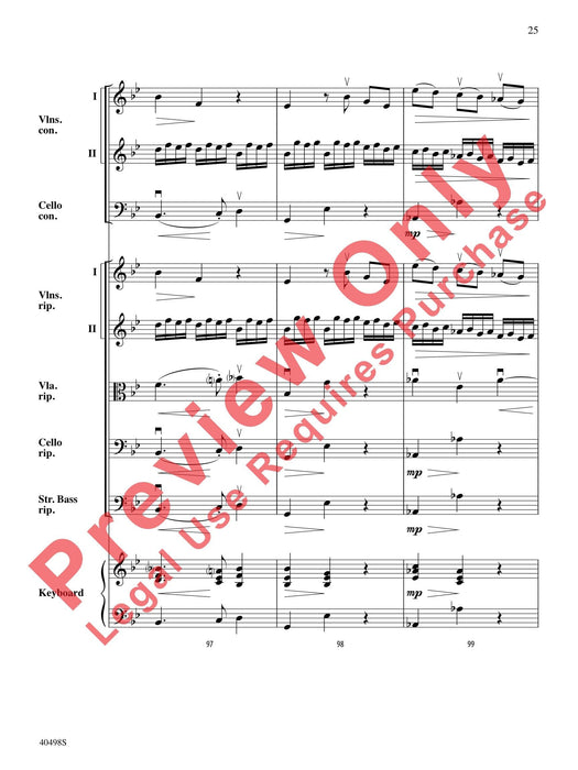 Musette from Concerto Grosso No. 6 Op. 6, No. 6 韓德爾 大協奏曲 總譜 | 小雅音樂 Hsiaoya Music