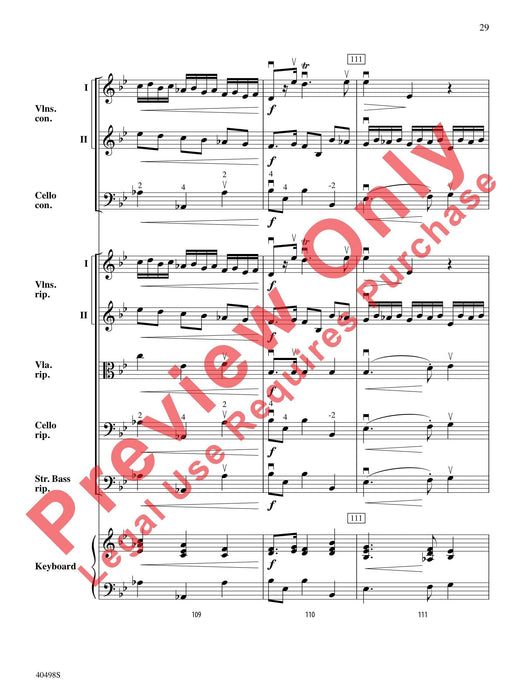 Musette from Concerto Grosso No. 6 Op. 6, No. 6 韓德爾 大協奏曲 總譜 | 小雅音樂 Hsiaoya Music