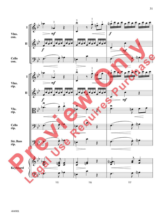 Musette from Concerto Grosso No. 6 Op. 6, No. 6 韓德爾 大協奏曲 總譜 | 小雅音樂 Hsiaoya Music