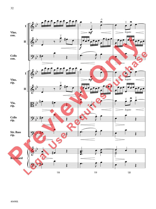 Musette from Concerto Grosso No. 6 Op. 6, No. 6 韓德爾 大協奏曲 總譜 | 小雅音樂 Hsiaoya Music