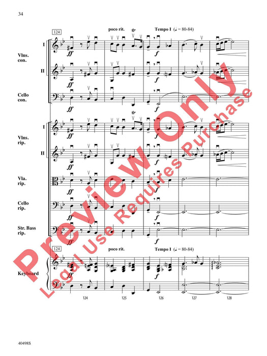 Musette from Concerto Grosso No. 6 Op. 6, No. 6 韓德爾 大協奏曲 總譜 | 小雅音樂 Hsiaoya Music