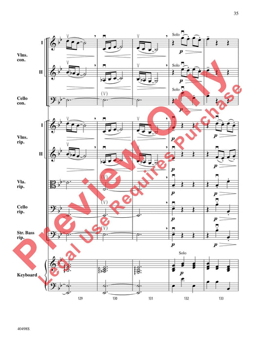 Musette from Concerto Grosso No. 6 Op. 6, No. 6 韓德爾 大協奏曲 總譜 | 小雅音樂 Hsiaoya Music