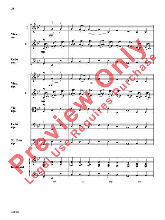 Musette from Concerto Grosso No. 6 Op. 6, No. 6 韓德爾 大協奏曲 總譜 | 小雅音樂 Hsiaoya Music
