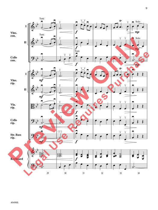 Musette from Concerto Grosso No. 6 Op. 6, No. 6 韓德爾 大協奏曲 總譜 | 小雅音樂 Hsiaoya Music