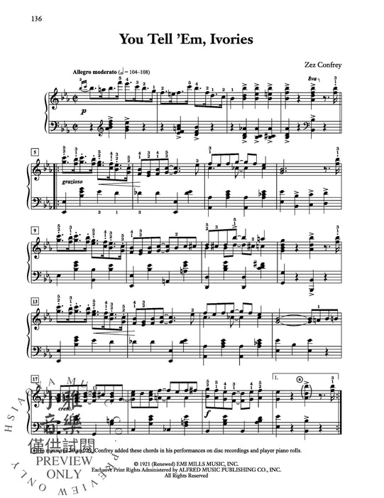 Zez Confrey at the Piano 鋼琴 | 小雅音樂 Hsiaoya Music