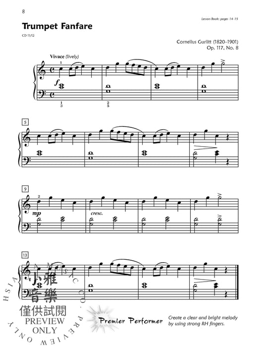 Premier Piano Course, Masterworks 3 Correlated Standard Repertoire 鋼琴 | 小雅音樂 Hsiaoya Music