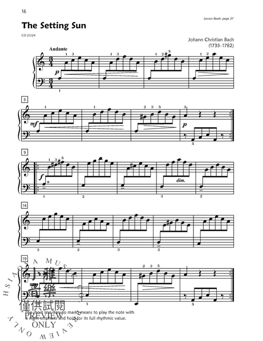 Premier Piano Course, Masterworks 3 Correlated Standard Repertoire 鋼琴 | 小雅音樂 Hsiaoya Music