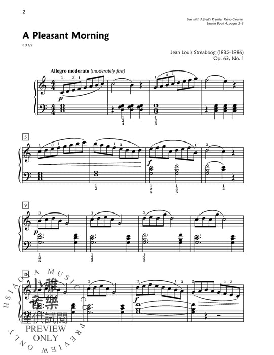 Premier Piano Course, Masterworks 4 Correlated Standard Repertoire 鋼琴 | 小雅音樂 Hsiaoya Music