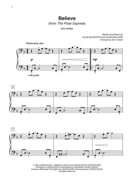 Dan Coates Popular Piano Library: Duets for Christmas 鋼琴 二重奏 | 小雅音樂 Hsiaoya Music