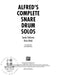 Alfred's Complete Snare Drum Solos 45 Beginning- to Intermediate-Level Contest Solos 鼓獨奏 獨奏 | 小雅音樂 Hsiaoya Music