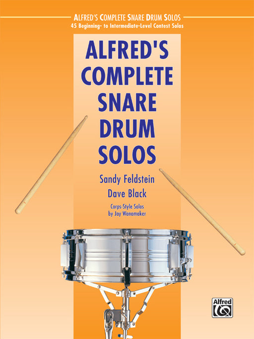 Alfred's Complete Snare Drum Solos 45 Beginning- to Intermediate-Level Contest Solos 鼓獨奏 獨奏 | 小雅音樂 Hsiaoya Music