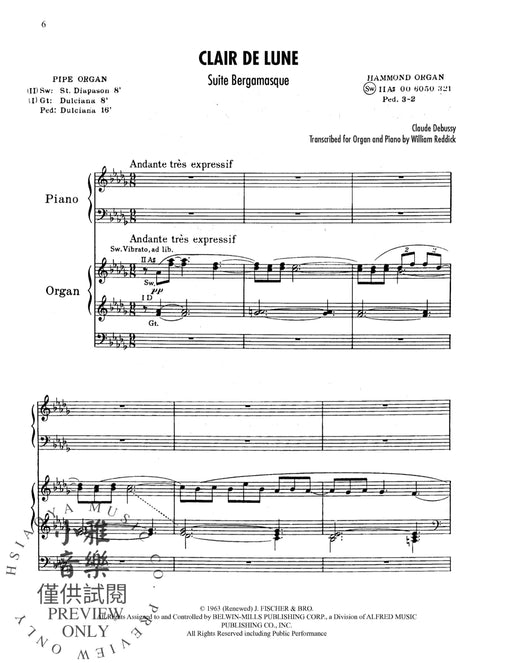 Sunday Morning Organist, Volume 9: Organ & Piano Classical Duos 管風琴 管風琴 鋼琴古典二重奏 | 小雅音樂 Hsiaoya Music