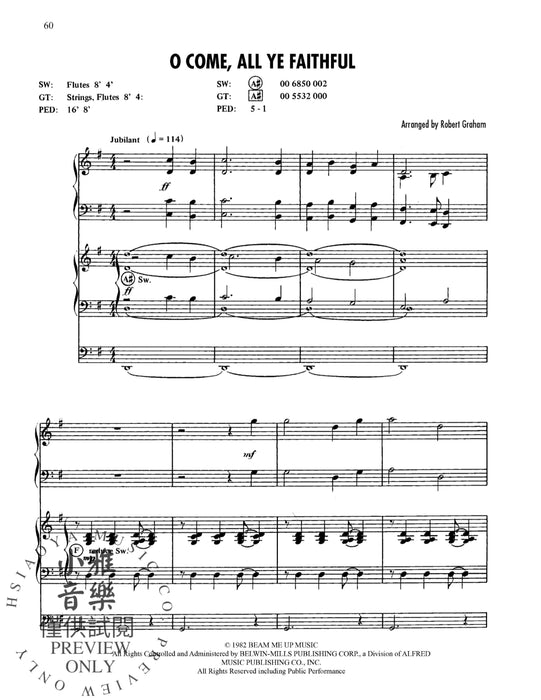 Sunday Morning Organist, Volume 11: Organ & Piano Christmas Duos 管風琴 管風琴 鋼琴 二重奏 | 小雅音樂 Hsiaoya Music