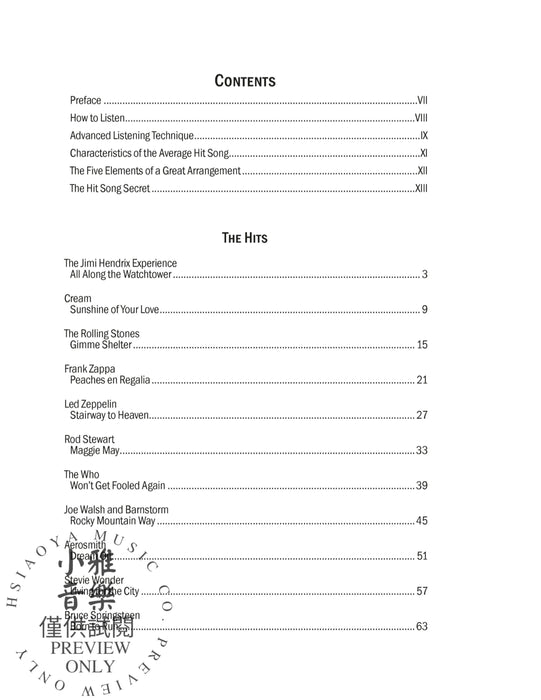 Bobby Owsinski's Deconstructed Hits: Classic Rock, Vol. 1 Uncover the Stories & Techniques Behind 20 Iconic Songs | 小雅音樂 Hsiaoya Music