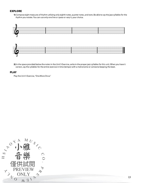 The Articulate Jazz Musician Mastering the Language of Jazz 爵士音樂 | 小雅音樂 Hsiaoya Music