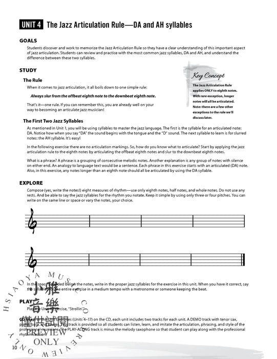 The Articulate Jazz Musician Mastering the Language of Jazz 爵士音樂 | 小雅音樂 Hsiaoya Music