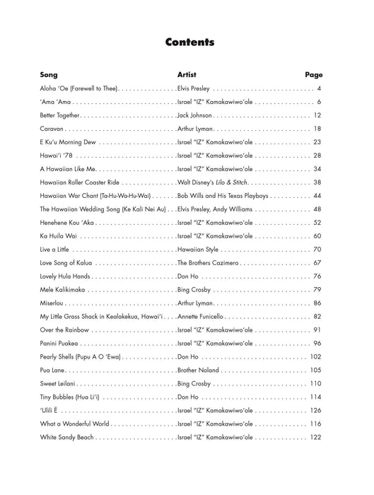 Top-Requested Hawaiian Sheet Music 27 Popular and Traditional Favorites | 小雅音樂 Hsiaoya Music