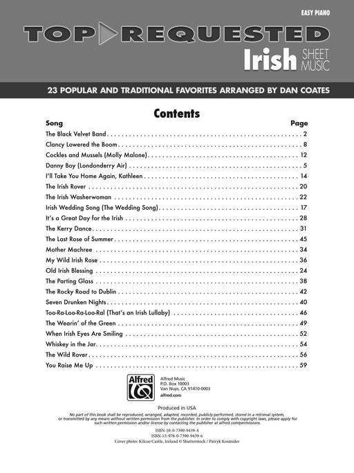 Top-Requested Irish Sheet Music 23 Popular and Traditional Favorites | 小雅音樂 Hsiaoya Music