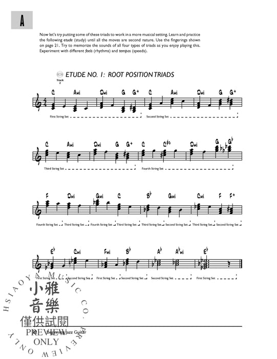 The Complete Jazz Guitar Method: Beginning Jazz Guitar 爵士音樂吉他 | 小雅音樂 Hsiaoya Music