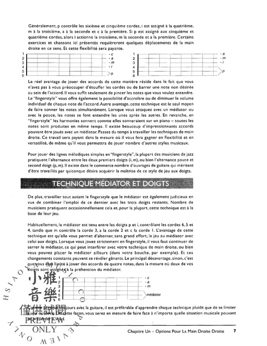 Guitare Jazz Maitrise Du Jeu en Accords/ Melodie Tab [Mastering Jazz Guitar: Chord/Melody] Methode Complete de Guitare Jazz [The Complete Jazz Guitar Method] 吉他爵士音樂吉他和弦旋律 | 小雅音樂 Hsiaoya Music