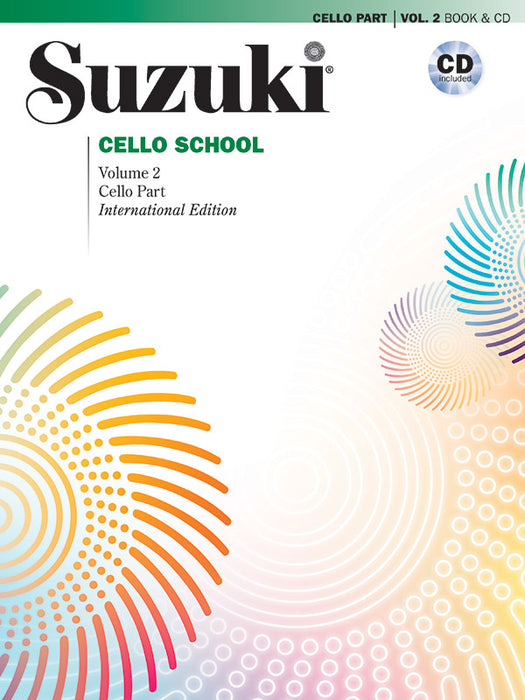 Suzuki Cello School, Volume 2 International Edition 大提琴 | 小雅音樂 Hsiaoya Music