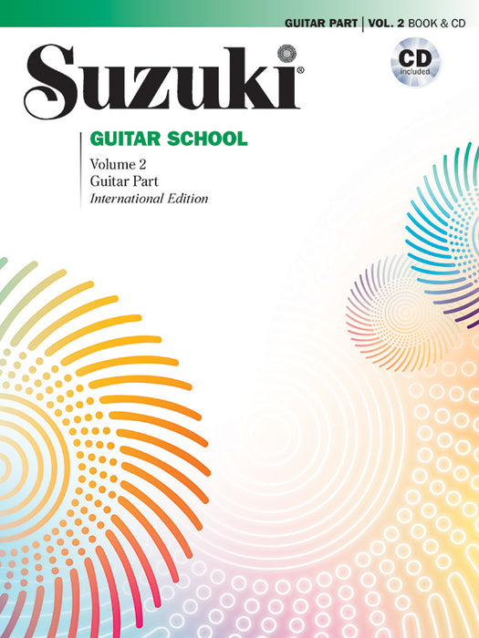 Suzuki Guitar School Guitar Part & CD, Volume 2 International Edition 吉他 | 小雅音樂 Hsiaoya Music