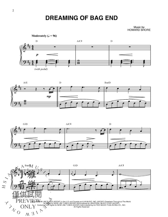 Dreaming of Bag End (from The Hobbit: An Unexpected Journey) | 小雅音樂 Hsiaoya Music