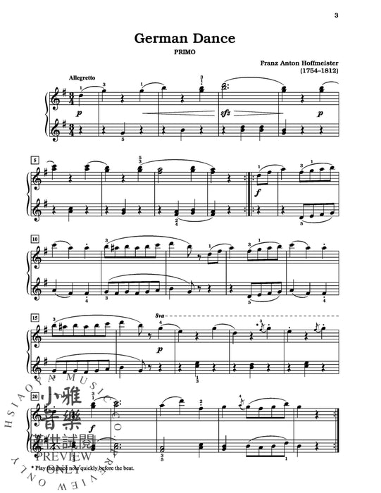 Masterwork Classics Duets, Level 3 A Graded Collection of Piano Duets by Master Composers 二重奏 鋼琴 二重奏 | 小雅音樂 Hsiaoya Music