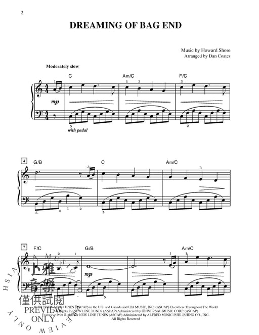 Dreaming of Bag End (from The Hobbit: An Unexpected Journey) | 小雅音樂 Hsiaoya Music