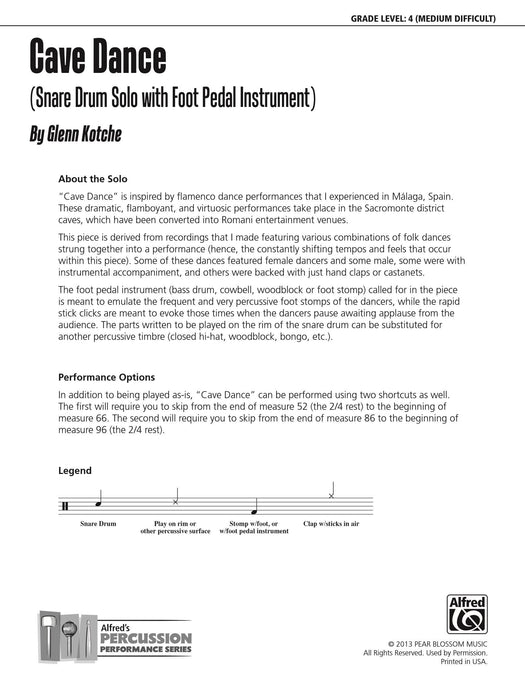 Cave Dance Snare Drum Solo with Foot Pedal Instrument 舞曲 鼓獨奏 樂器 | 小雅音樂 Hsiaoya Music
