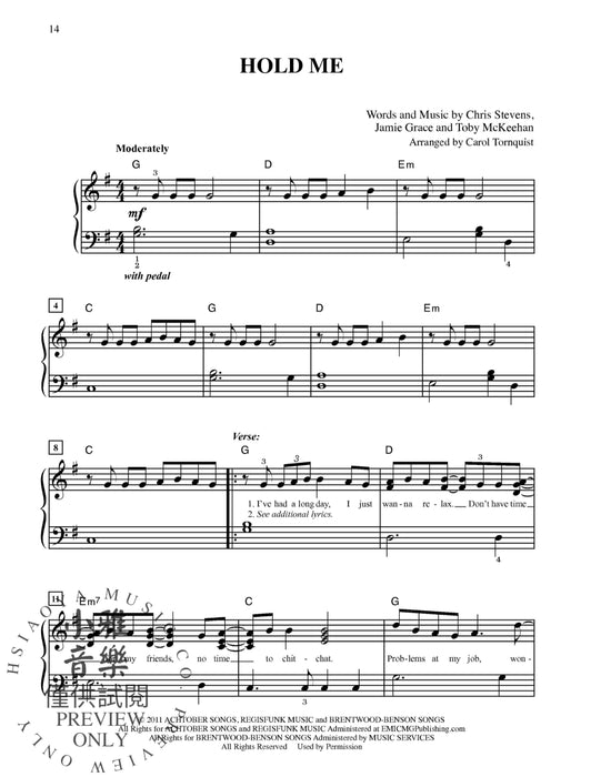 2013 Greatest Christian Hits Sheet Music for the Year's Most Popular Songs | 小雅音樂 Hsiaoya Music