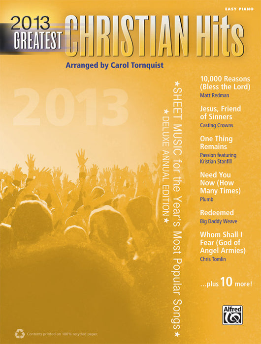 2013 Greatest Christian Hits Sheet Music for the Year's Most Popular Songs | 小雅音樂 Hsiaoya Music