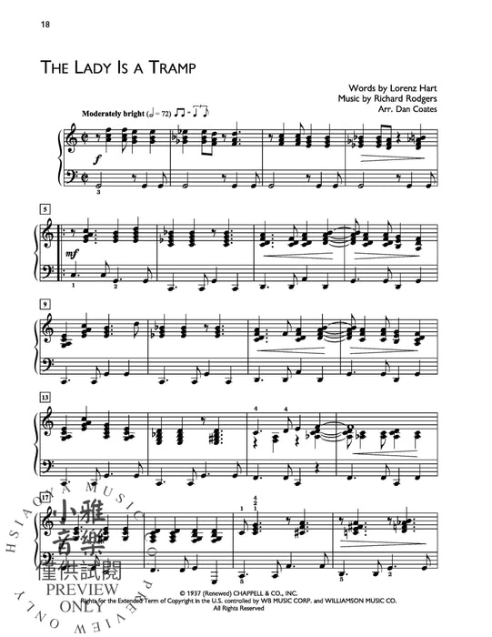 Popular Performer: Great American Songbook, Book 2 The Best Hits from Timeless Songwriters | 小雅音樂 Hsiaoya Music