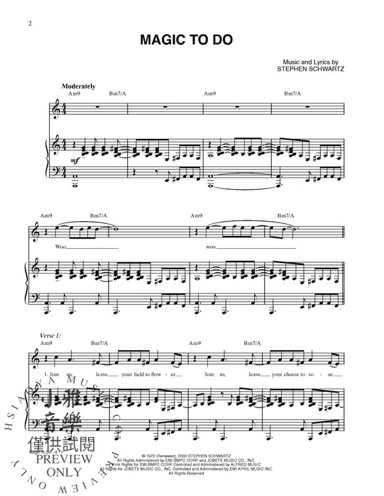 Pippin: Sheet Music from the Broadway Musical 百老匯 | 小雅音樂 Hsiaoya Music