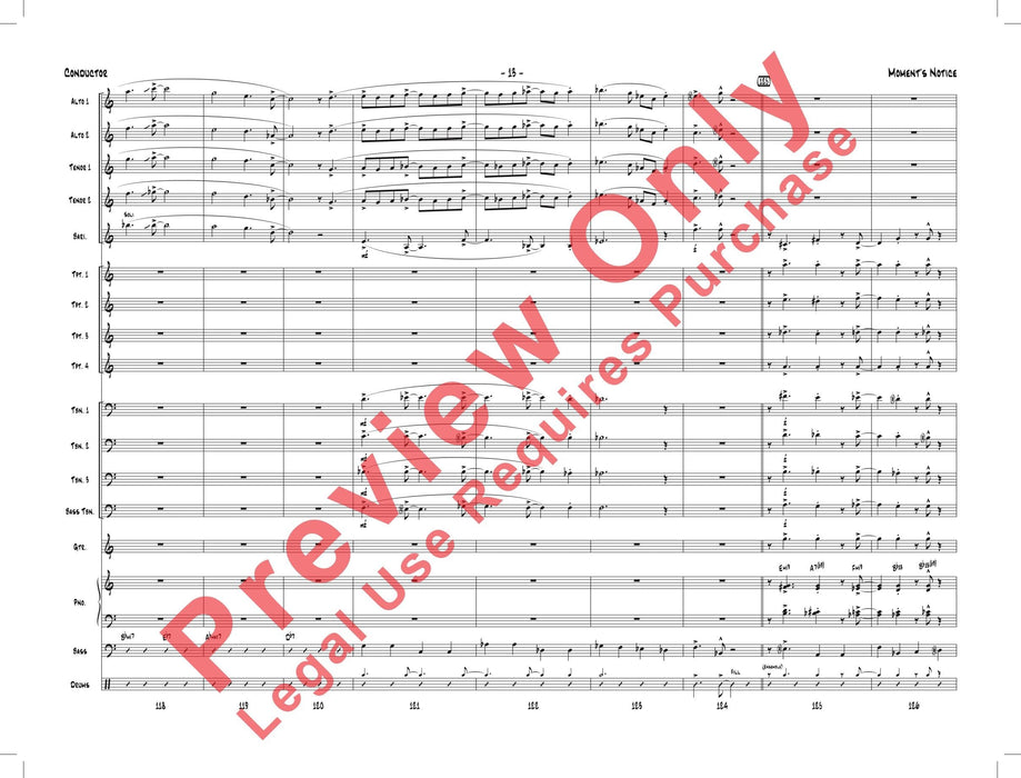 Moment's Notice 總譜 | 小雅音樂 Hsiaoya Music