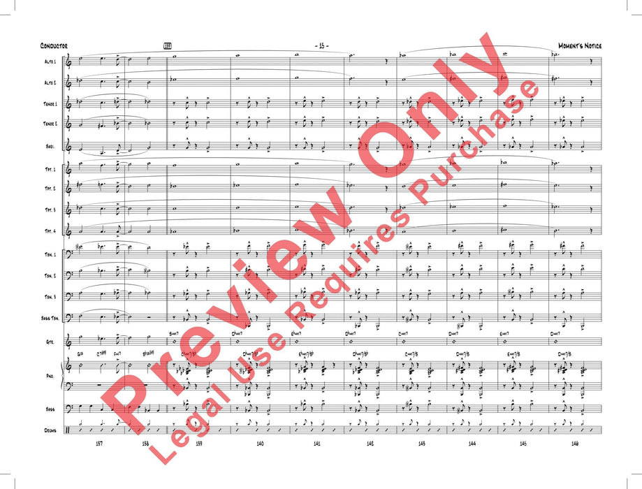 Moment's Notice 總譜 | 小雅音樂 Hsiaoya Music