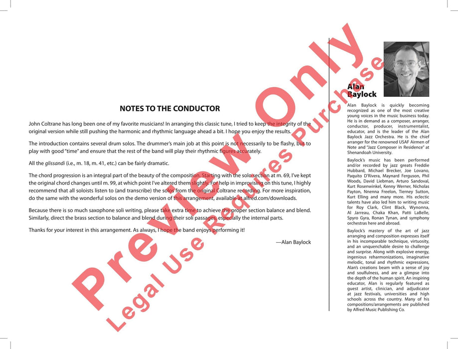 Moment's Notice 總譜 | 小雅音樂 Hsiaoya Music