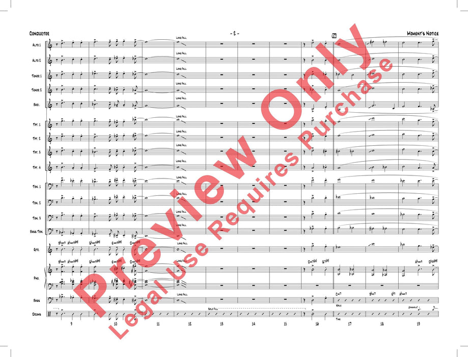 Moment's Notice 總譜 | 小雅音樂 Hsiaoya Music