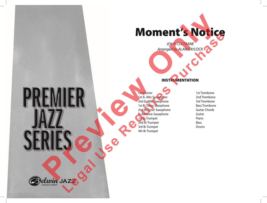 Moment's Notice | 小雅音樂 Hsiaoya Music