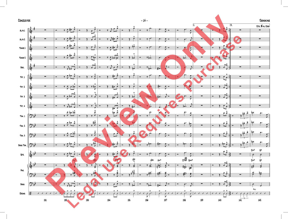 Jeannine 總譜 | 小雅音樂 Hsiaoya Music