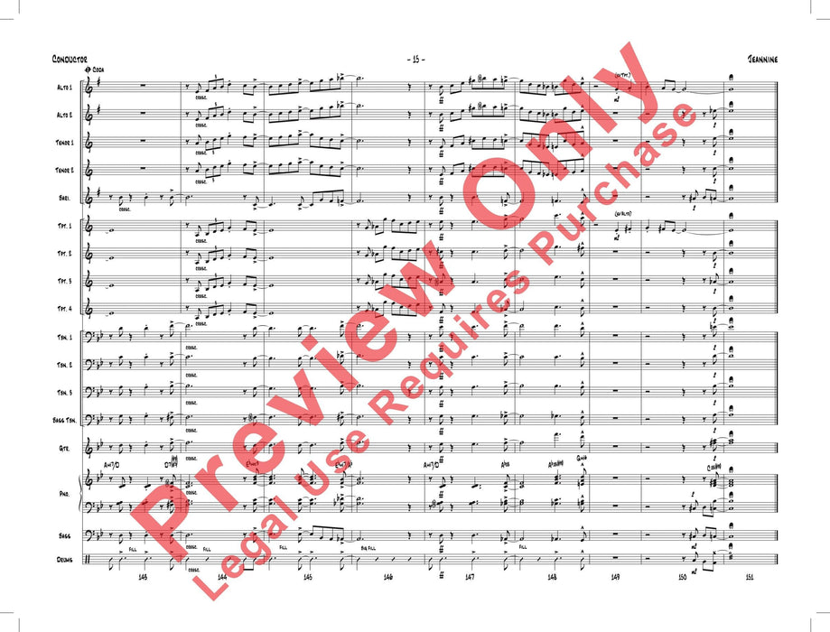 Jeannine 總譜 | 小雅音樂 Hsiaoya Music